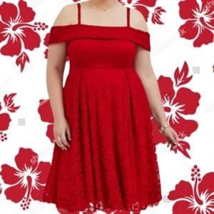 TORRID ❤ SPECIAL OCCASION LACE DRESS ❤ 28 NWT